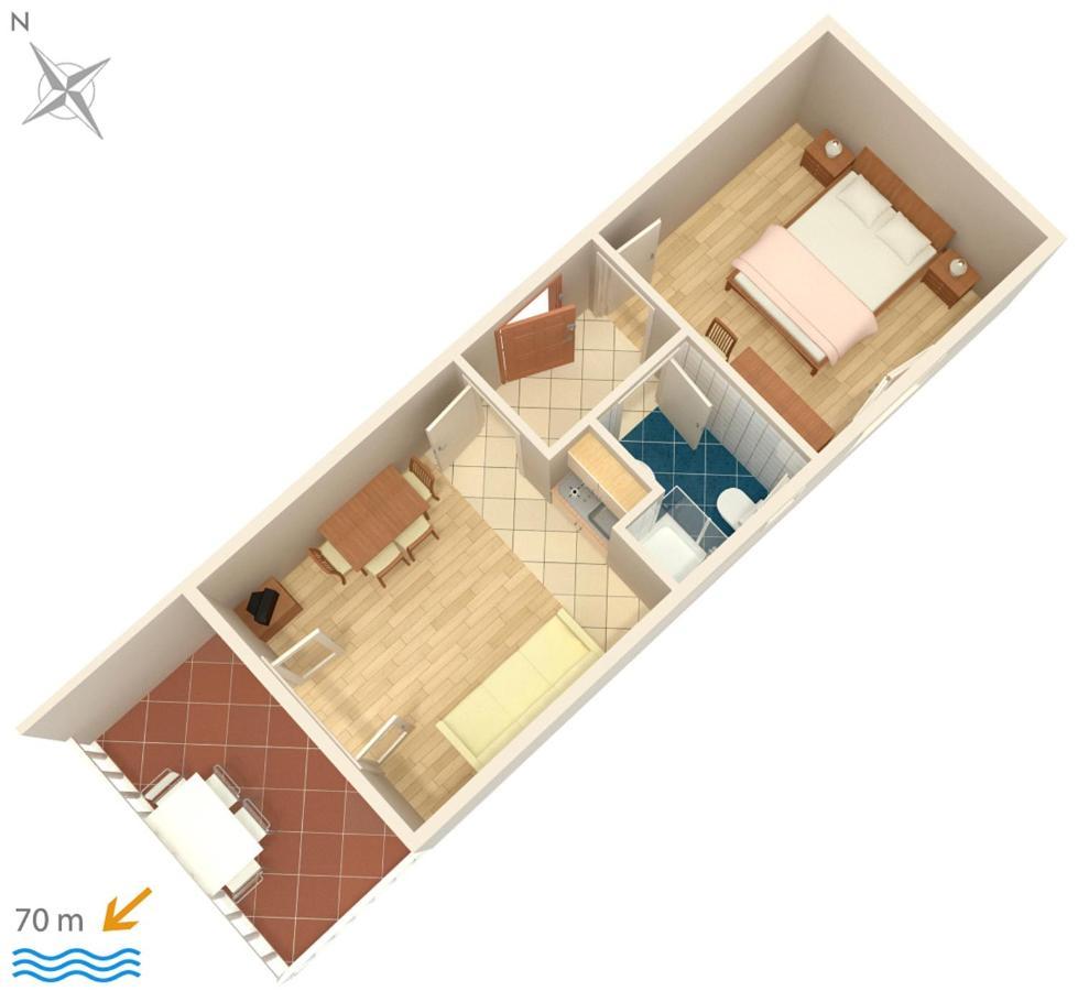 Apartments And Rooms By The Sea Cove Soline, Dugi Otok - 448 Veli Rat Exterior photo