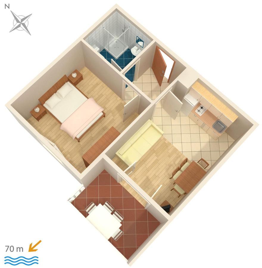 Apartments And Rooms By The Sea Cove Soline, Dugi Otok - 448 Veli Rat Exterior photo